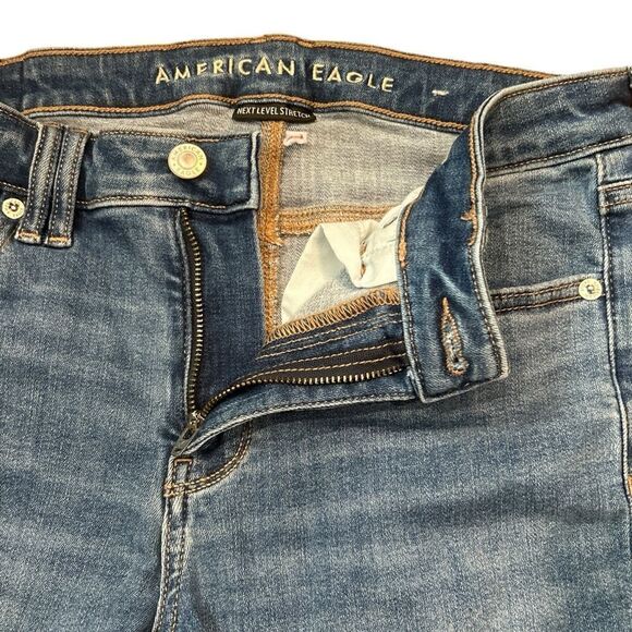 American Eagle Next Level Stretch Low Rise Flare Size 6 - Picture 8 of 13